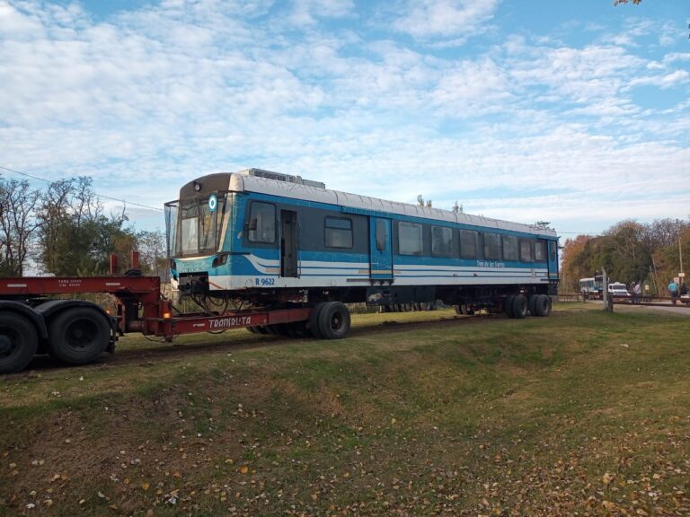 Tren Turístico: los trenes Alston ya se encuentran en Mercedes