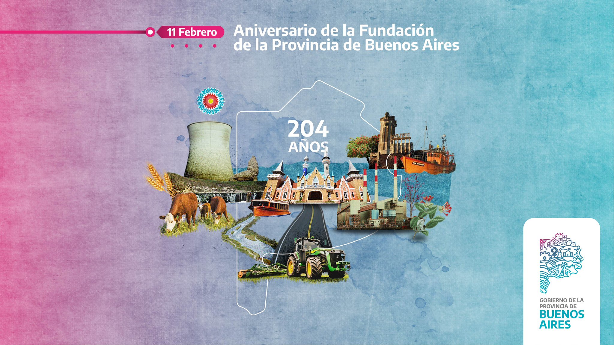 La Provincia de Buenos Aires cumple 204 años. - Las Heras Noticias